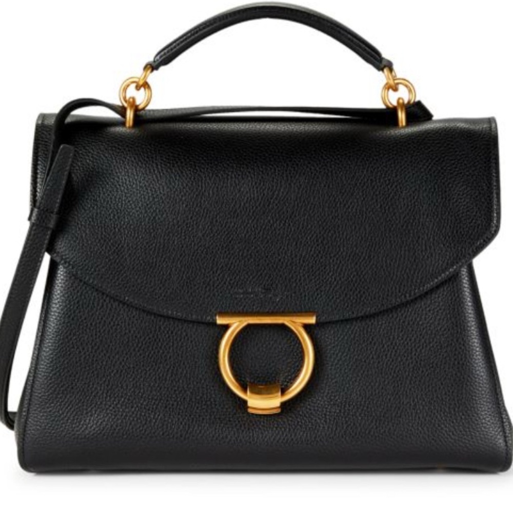 Salvatore Ferragamo Gancini Bag + scarf - Picture 5 of 16